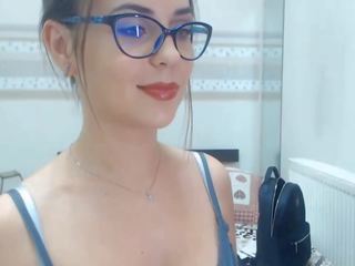 Adorable Nerd Strips and Teased Her Online Viewers: dirty movie 58