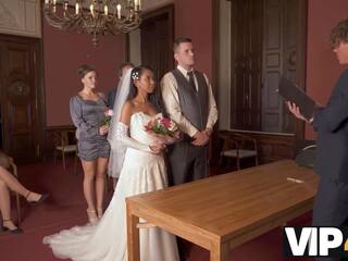 VIP4K. bewitching newlyweds cant resist and get intimate immediately following wedding