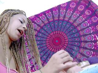 Swell xxx film With Alana A perky young rasta divinity and older phallus