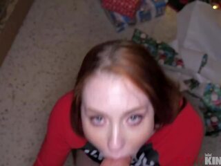Teen gets Fucked Under Christmas Tree and is Made to. | xHamster