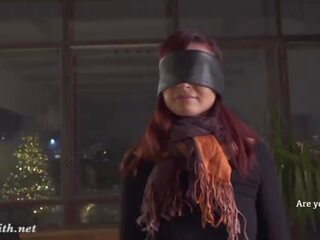 Substitution. Blindfolded experiment with Jeny Smith adult video movies
