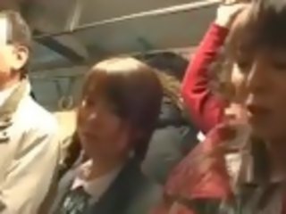 Adult women dirty video in bus