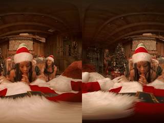 VRBangers.com-Abella Danger and her 7 enchanting Elves Christmas Orgy VR xxx video