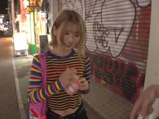 I tried Picking up a pleasant Blonde daughter in Harajuku!