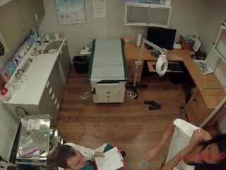 Shy Innocent Mixed babe Undergoes Mandatory New Student Physical - GirlsGoneGyno&period;com Bella&comma; Tampa University Physical - Part 4 of 7