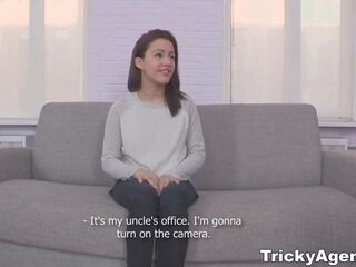 Tricky Agent - Shy beauty fucks like a prostitute