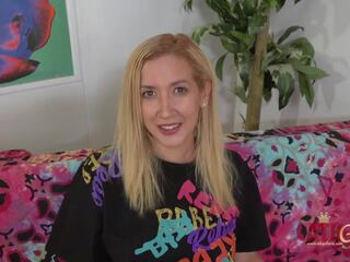 Interview session with libidinous model Lilith MoaningStar talking about porn and fucking (behind the scenes)
