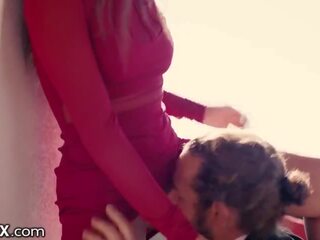 Tremendous Brunette Kylie Rocket Fucks partner At BFF's Wedding dirty clip movies