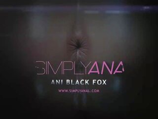 First Anal dirty clip for Ani Black Fox, Free HD sex c3