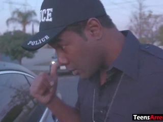 Marvelous teen fucks cop not to go to jail