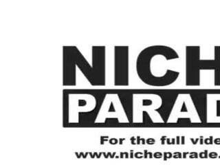 NICHE PARADE - Young&comma; Competitive Pornstars Jocelyn Stone And Kira Perez Enter Competition To Find Out Who Can set up A buddy Cum Faster With Their Hands