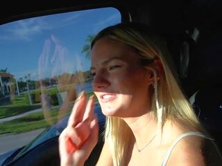 Provocative 20 Year Old Blonde Cheats on Her friend in kissing Lot -lacy Tate