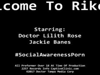Welcome To Rikers&excl; Jackie Banes Is Arrested & Nurse Lilith Rose Is About To Strip Search girlfriend Attitude &commat;CaptiveClinic&period;com
