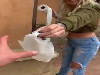 Pumpkin tremendous with Blonde Big Tits KENZIE TAYLOR for Halloween Trick or Treat