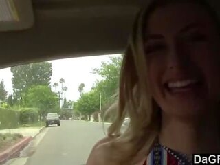 Voluptuous Hitchhiker Sucks peter for a Ride adult movie movies