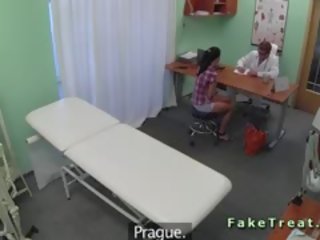 Nurse And professor Fucking charming Patient In Fake Hospital