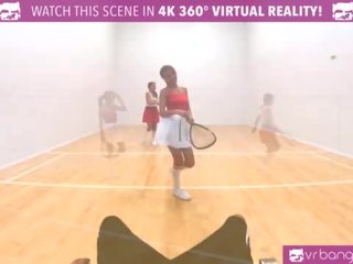VR Bangers - DILLION and PRISTINE SCISSORING 1 hour after NAKED Racquetbal