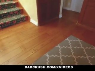 DadCrush - Perverted Stepdad Caught And Fucked By Stepdaughter Monica Sage