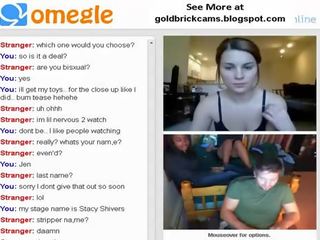Couple On Omegle Showing Off Black lassie