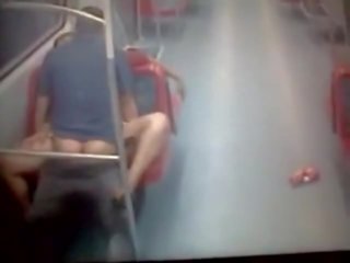 Couple Caught Fucking In The Metro