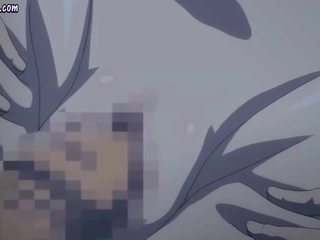 Anime chick getting snatch drilled