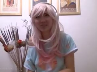 Busty Asian smashing Sonico Gets Naked At Home