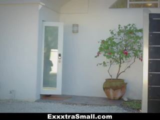 ExxxtraSmall - Tiny Small Pussy Stretched out by Huge dick
