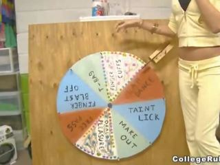 Students Play dirty film Game adult video Game Wheel Of Funtime