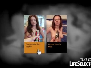 NudeFightClub presents Mira vs Sophie